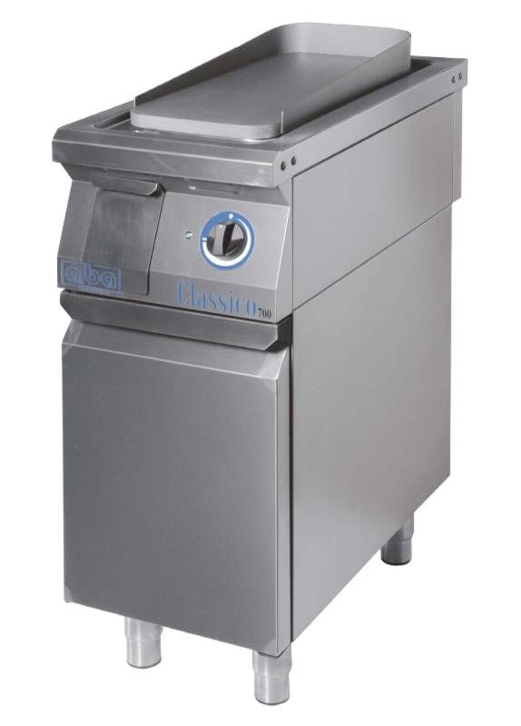 Elektrická grilovacia platňa hladká Alba E-GP-2/700 - profesionálne gastro zariadenie