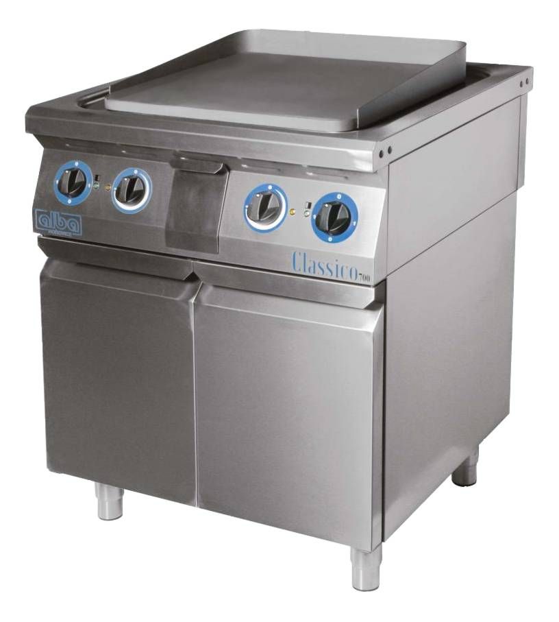 Elektrická grilovacia platňa hladká Alba E-GP-4/700 - profesionálne gastro zariadenie